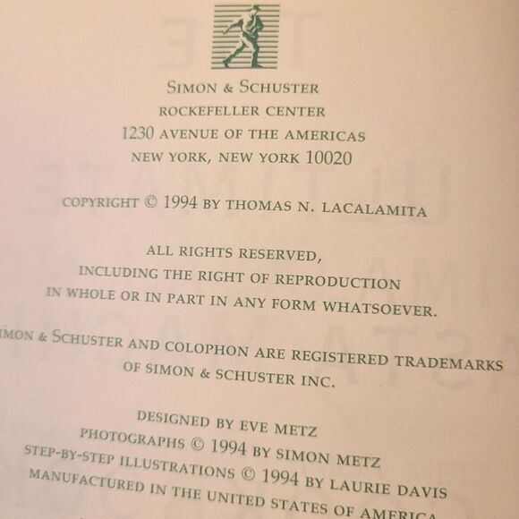 VINTAGE Cookbook The Ultimate Pasta Machine Hardbound Photos Recipes - Picture 5 of 13